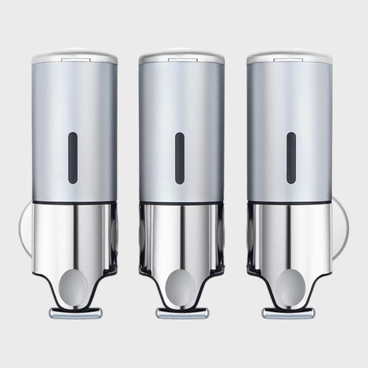 Triple Pump Wall Mounted Soap Dispenser
