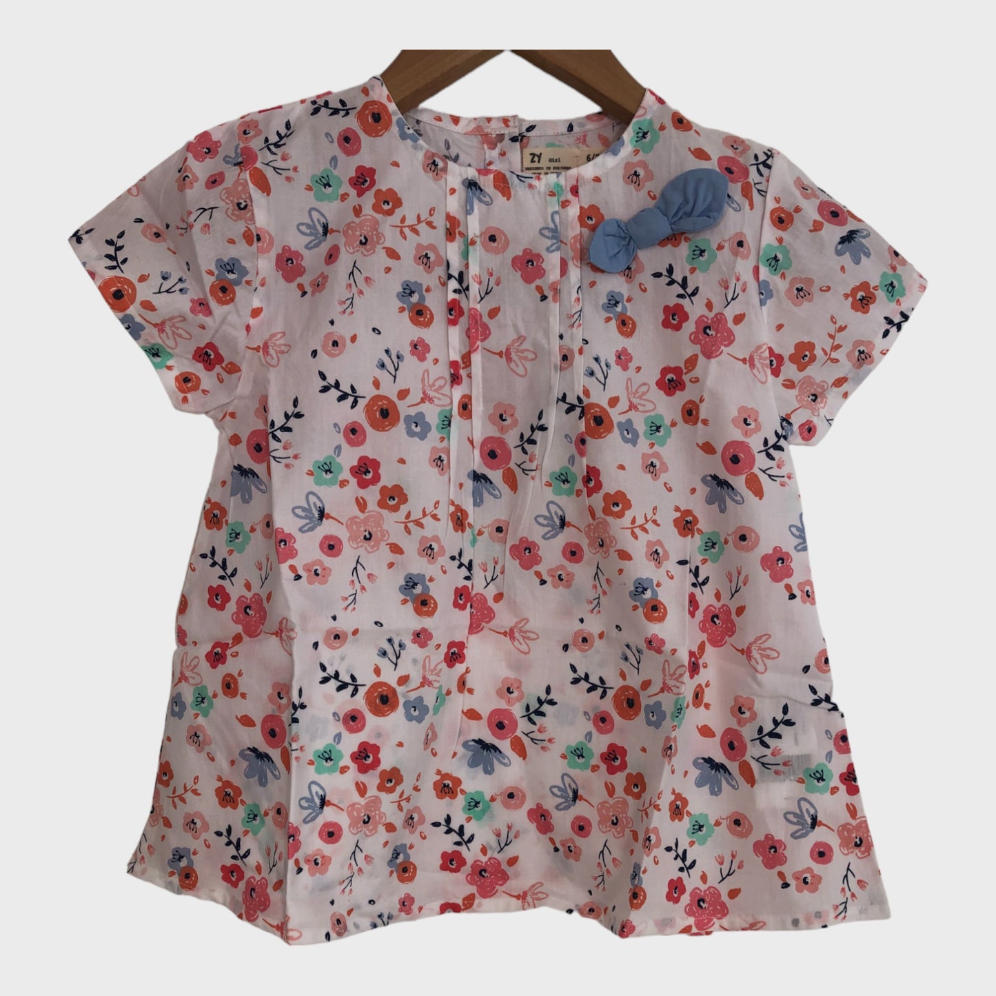 Girl's Floral Summer Top