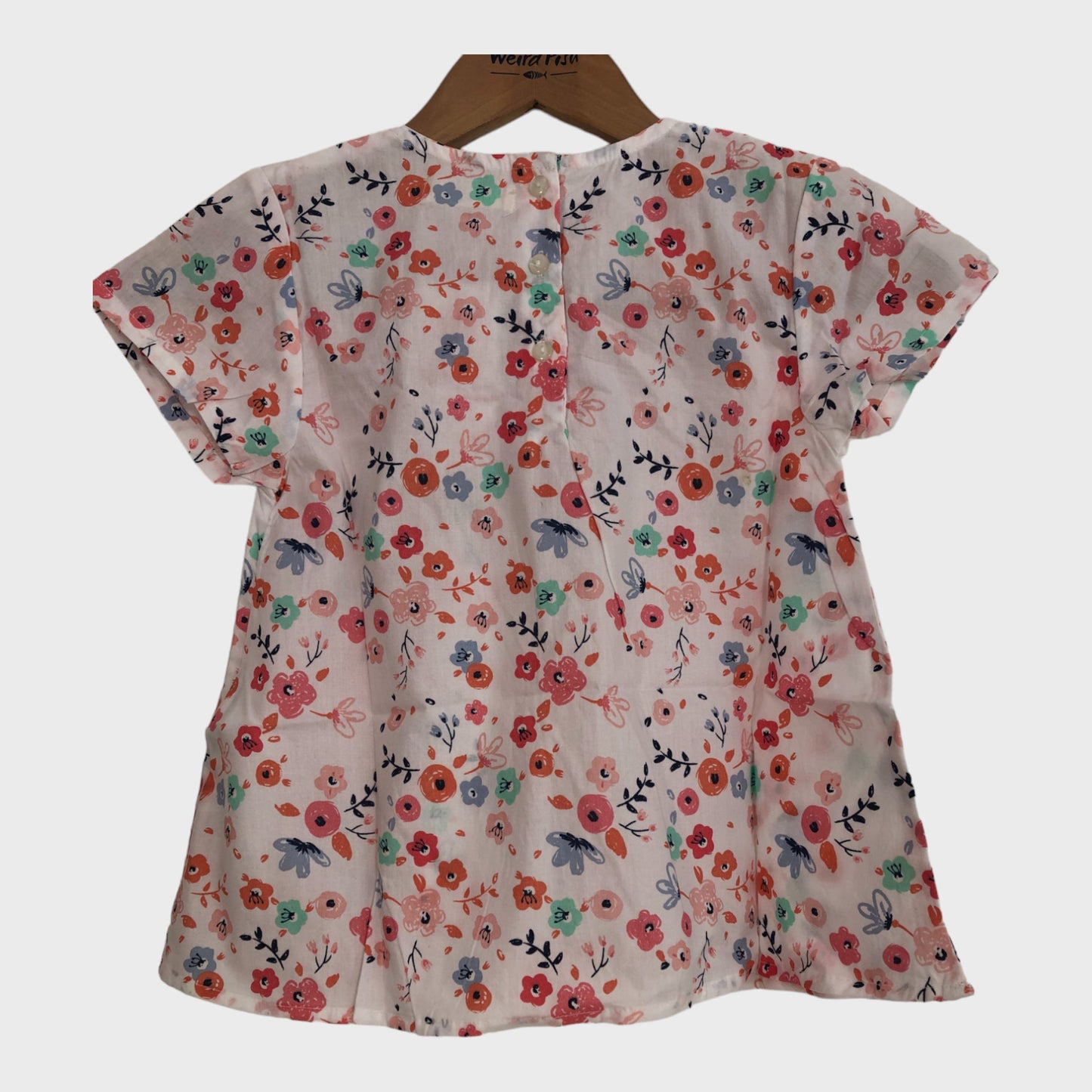 Girl's Floral Summer Top