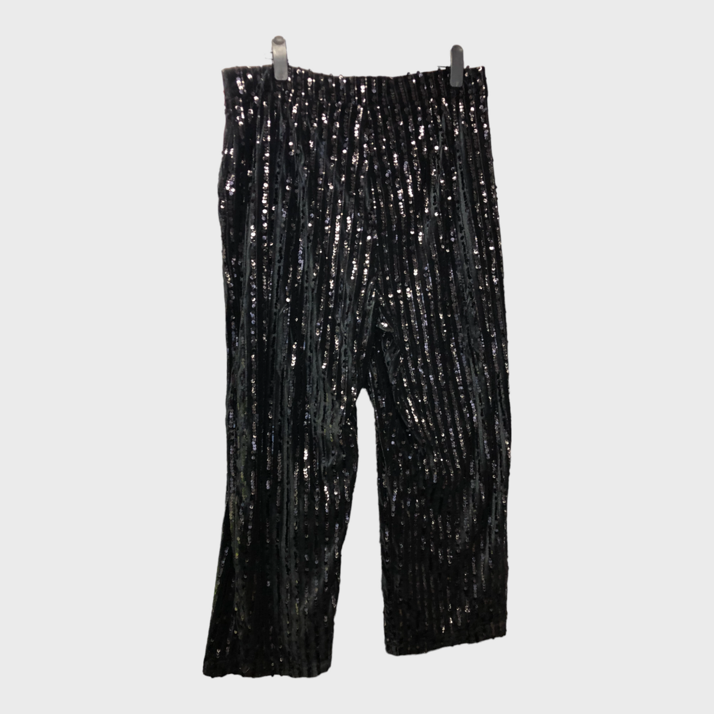 Womens Sequin Trousers
