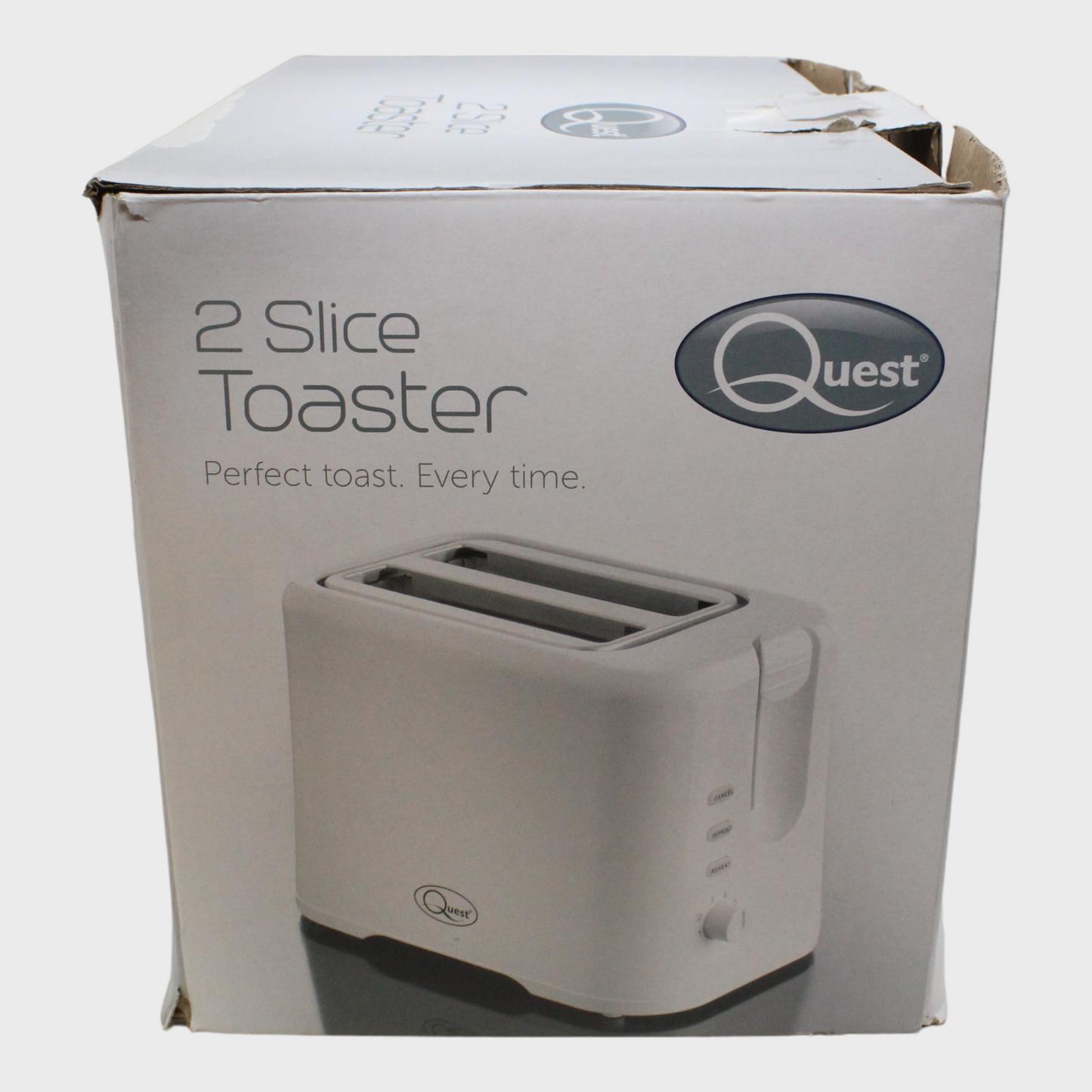 QUEST 34279 2 Slice Toaster White