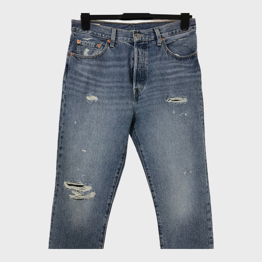 Men's Branded Distressed Jeans