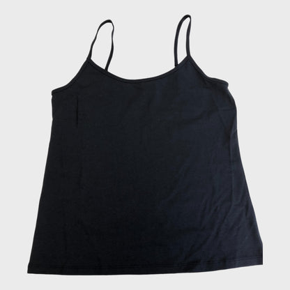 Women's Spaghetti Strap Navy Vest