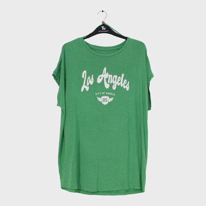 Women's Graphic Print T-Shirt Green