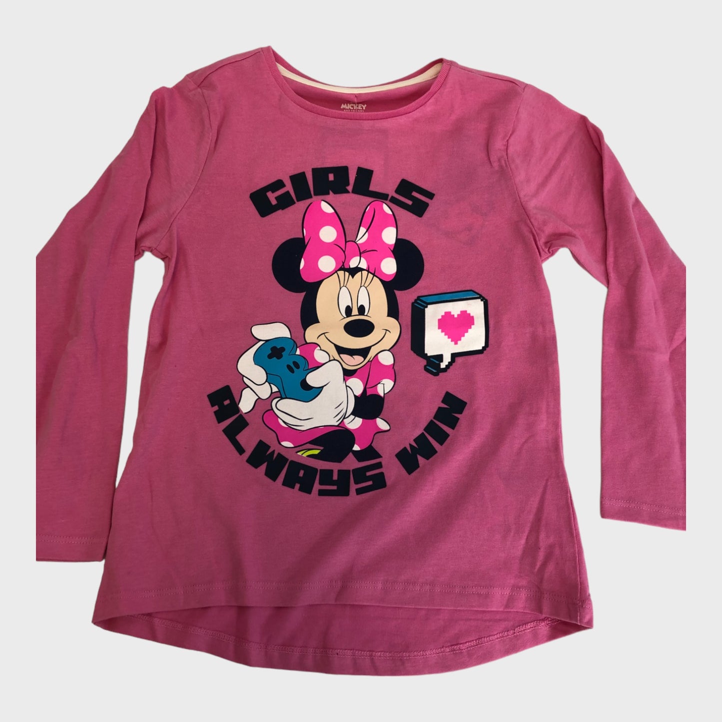 Girl's Minnie Mouse Gaming Top
