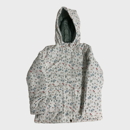 Floral Padded Coat