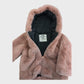 Kid's Pink Furry Coat