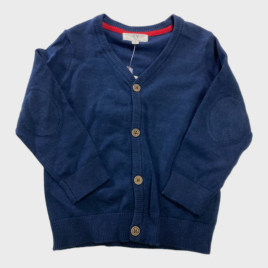 Toddlers Elbow Padded Cardigan