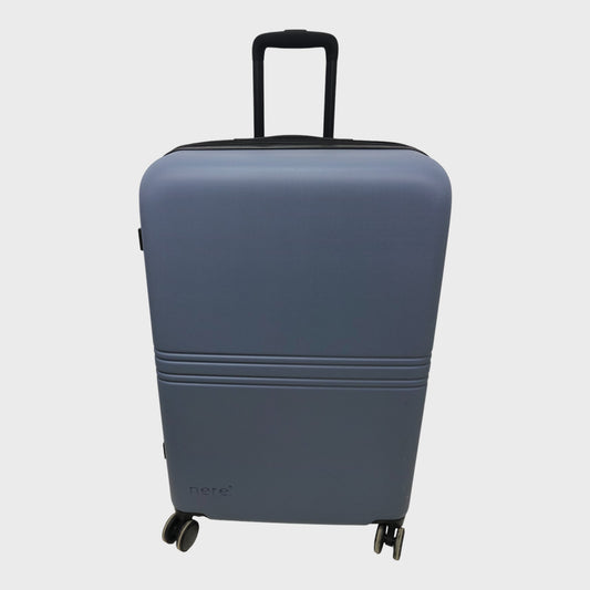 Nere Large Hard Case Suitcase - Steel Blue