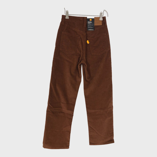 Branded Brown Velvet Trousers