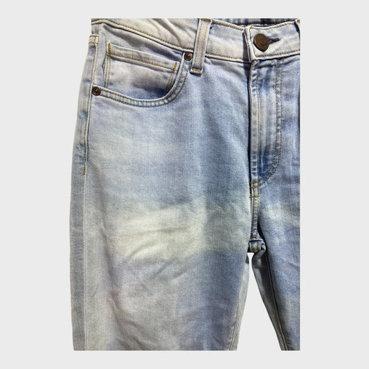 Men's Branded Slim Fit Light Wash Jeans