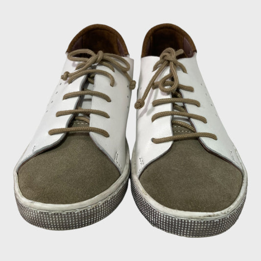 Kids Suede Lace Up Trainers