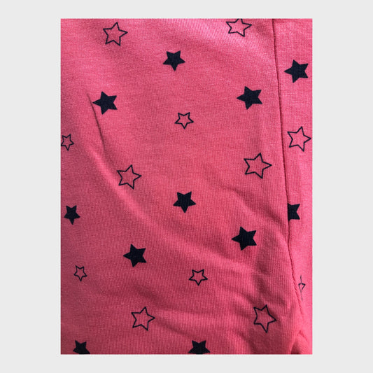 Twin Pack Pink and Navy Leggings