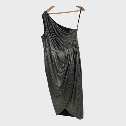 Women's Designer Metallic Finish Dress