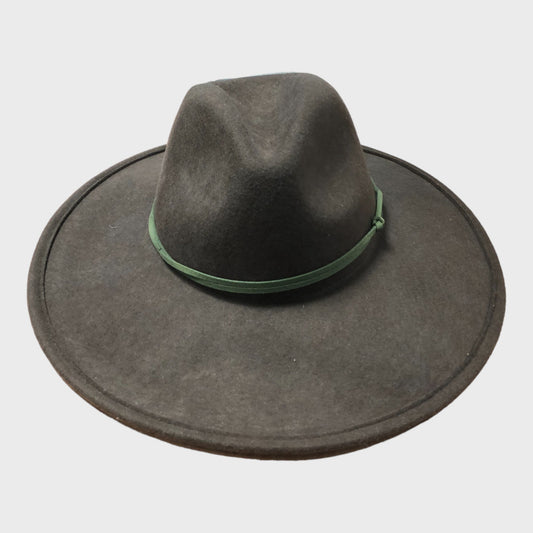 Women's Olive Green Fedora Hat