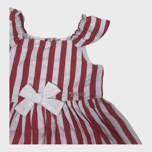 Red Striped Summer Dress