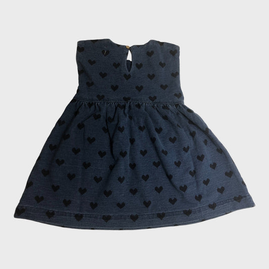 Girls All Over Hearts Pattern Dress