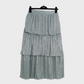 Womens Mint Tiered Skirt