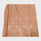 Womens Peach Flower Detailed Dress