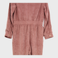 Women's Cord Utility Jumpsuit Blush Pink